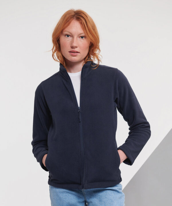 Women's full-zip outdoor fleece 1 Women's full-zip outdoor fleece