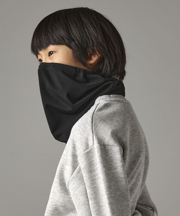 Junior softshell sports tech neck warmer 1 Junior softshell sports tech neck warmer