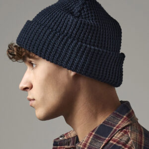 Classic waffle knit beanie