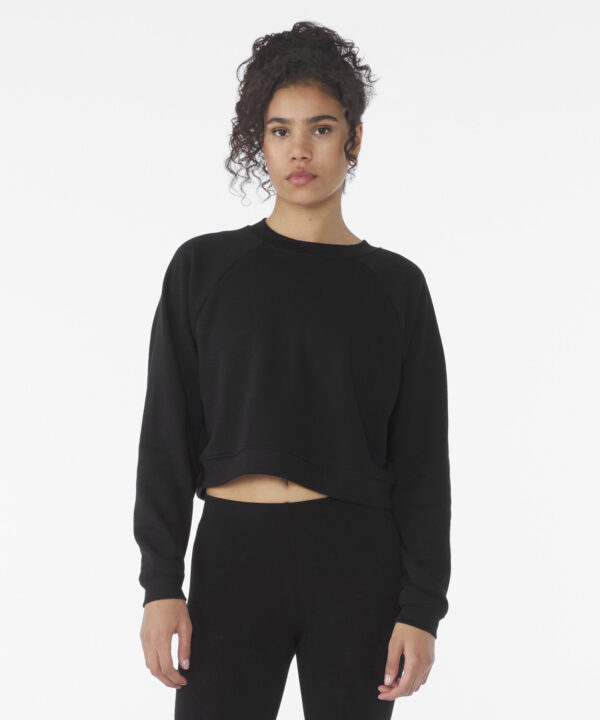 Women's raglan pullover fleece 1 Women's raglan pullover fleece