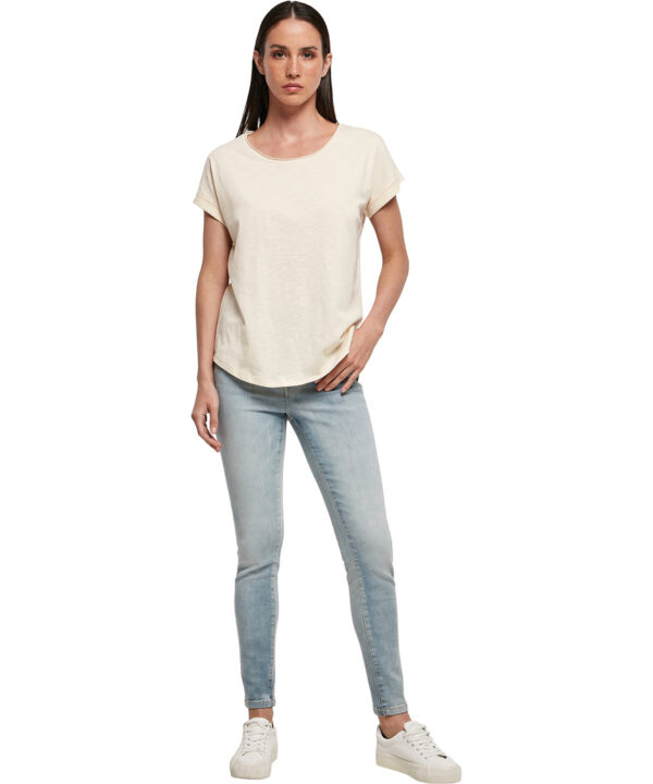 Women's long slub tee 1 Women's long slub tee