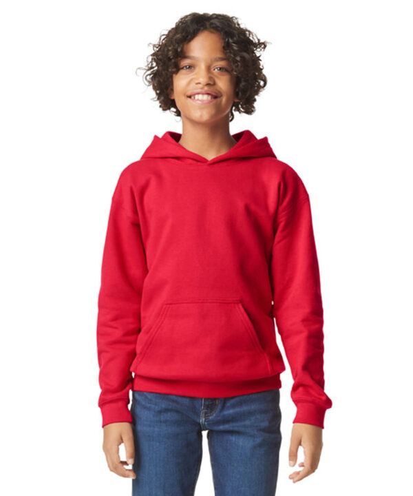 Softstyle™ midweight fleece youth hoodie 1 Softstyle™ midweight fleece youth hoodie