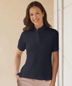 Women's classic cotton piqué polo shirt