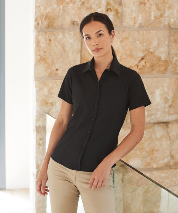 Women's wicking antibacterial short sleeve shirt 1 Women's wicking antibacterial short sleeve shirt