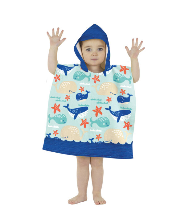 Toddler microfibre changing robe 1 Toddler microfibre changing robe