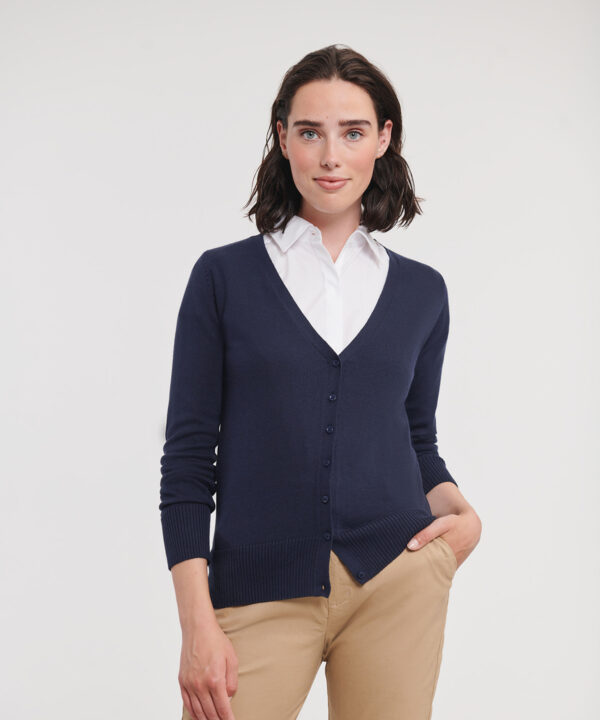 Women's v-neck knitted cardigan 1 Women's v-neck knitted cardigan