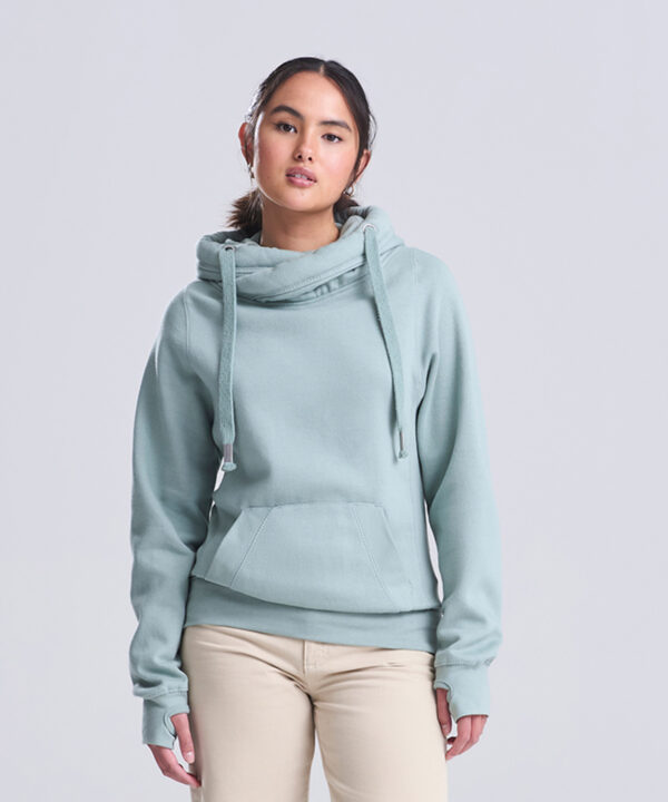 Cross neck hoodie 1 Cross neck hoodie