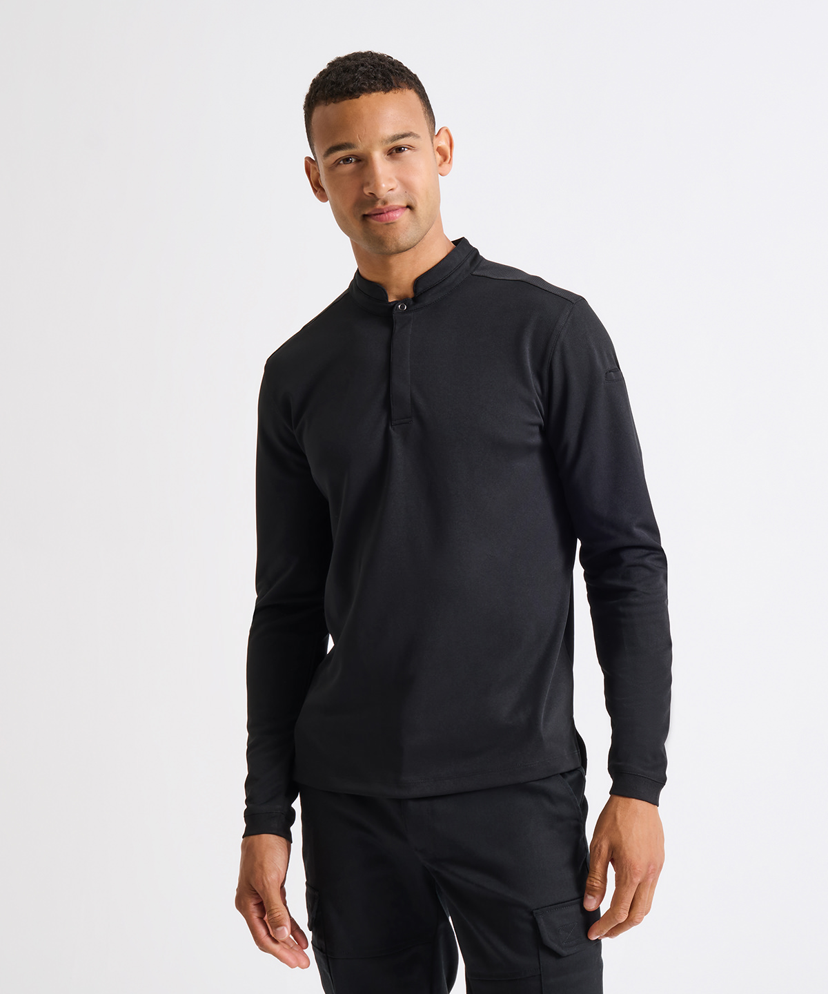 Essential Coolchecker® long sleeve chef’s shirt