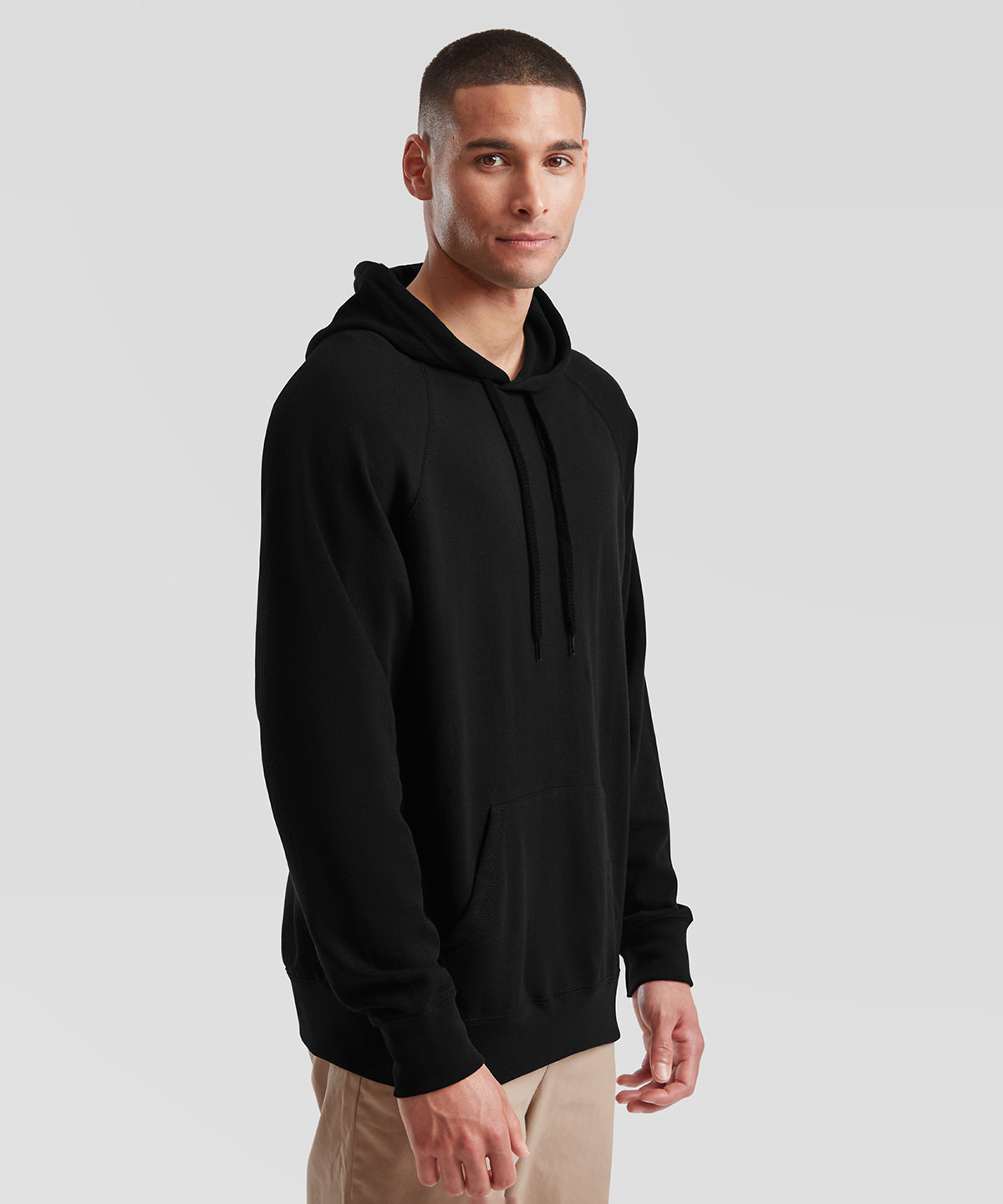 Lightweight hooded sweatshirt